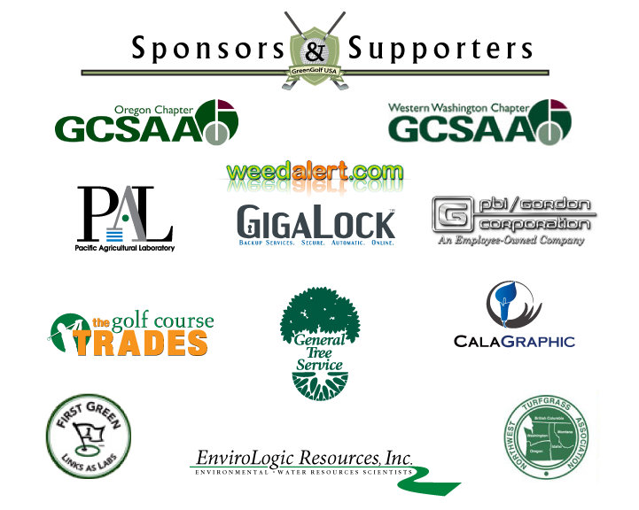 Thanks to our Sponsors and Supporters